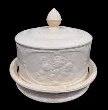 Unknown Tableware | Unspecified | Cheese Dish Dome and Underplate | Item | 022