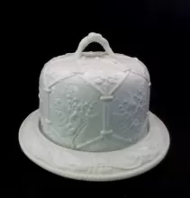 Unknown Tableware | Unspecified | Cheese Dish Dome and Underplate | Item | 035