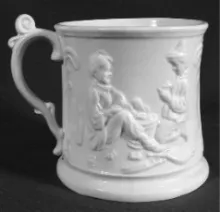 Unknown Tableware | Unspecified | High Relief Mug | Item | 006