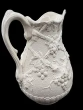 Unknown Tableware | Unspecified | High Relief Pitcher | Handle | 025