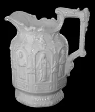 Unknown Tableware | Unspecified | High Relief Pitcher | Item | 042