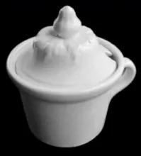 Unknown Tableware | Unspecified | Mustard Pot Base and Lid | Item | 004