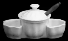 Unknown Tableware | Unspecified | Mustard Pot Base and Lid | Item | 005