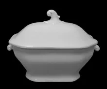 Unknown Tableware | Unspecified | Sauce or Soup Tureen Base and Lid | Item | 009