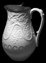 Unknown Tableware | Unspecified | Syrup Pitcher with Metal Lid | Item | 063