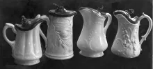 Unknown Tableware | Unspecified | Syrup Pitcher with Metal Lid | Collection | 001