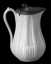 Unknown Tableware | Unspecified | Syrup Pitcher with Metal Lid | Item | 025