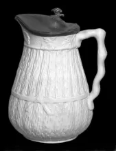 Unknown Tableware | Unspecified | Syrup Pitcher with Metal Lid | Item | 029
