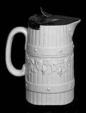 Unknown Tableware | Unspecified | Syrup Pitcher with Metal Lid | Item | 032