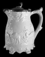 Unknown Tableware | Unspecified | Syrup Pitcher with Metal Lid | Item | 033