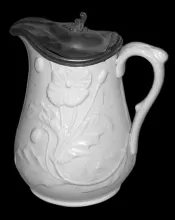 Unknown Tableware | Unspecified | Syrup Pitcher with Metal Lid | Item | 034