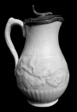 Unknown Tableware | Unspecified | Syrup Pitcher with Metal Lid | Item | 039