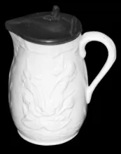 Unknown Tableware | Unspecified | Syrup Pitcher with Metal Lid | Item | 046