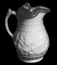 Unknown Tableware | Unspecified | Syrup Pitcher with Metal Lid | Item | 048