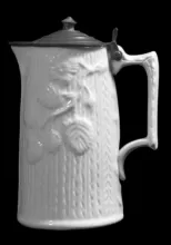 Unknown Tableware | Unspecified | Syrup Pitcher with Metal Lid | Item | 049