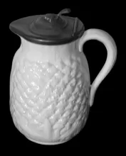Unknown Tableware | Unspecified | Syrup Pitcher with Metal Lid | Item | 051