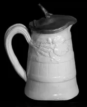 Unknown Tableware | Unspecified | Syrup Pitcher with Metal Lid | Item | 060