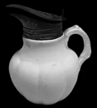 Unknown Tableware | Unspecified | Syrup Pitcher with Metal Lid | Item | 061