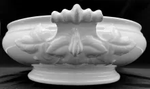 Unknown Tableware | W. Baker & Co. | Stew or Chowder Tureen Base and Lid | Handle | 003