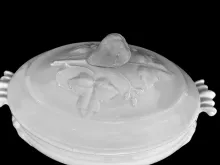 Unknown Tableware | W. Baker & Co. | Vegetable Tureen Lid | Finial | 001