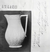 Unknown Tableware | William Brownfield (& Son) | High Relief Pitcher | KewItem | 008