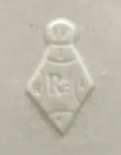 Unknown Tableware | William Brownfield (& Son) | High Relief Pitcher | Mark | 004