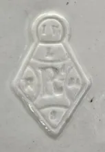 Unknown Tableware | William Brownfield (& Son) | High Relief Pitcher | Mark | 006
