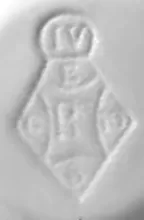 Unknown Tableware | William Brownfield (& Son) | High Relief Pitcher | Mark | 012