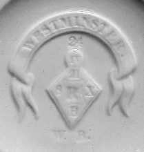 Unknown Tableware | William Brownfield (& Son) | High Relief Pitcher | Mark | 013