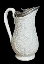 Unknown Tableware | William Kirkham | Syrup Pitcher with Metal Lid | Item | 010