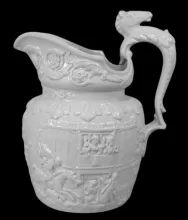 Unknown Tableware | William Ridgway & Co. | High Relief Pitcher | Item | 010