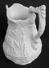 Unknown Tableware | William Ridgway, Son, & Co. | High Relief Pitcher | Handle | 001