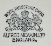 Unknown Toilet Pieces | Alfred Meakin | Ewer | Mark | 005