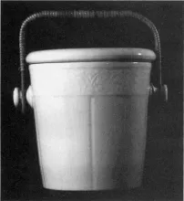Unknown Toilet Pieces | Alfred Meakin | Waste or Slop Jar with Silencer | Item | 001