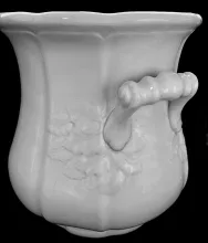 Unknown Toilet Pieces | Bridgwood & Clarke | Waste or Slop Jar Base | Handle | 003