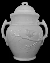 Unknown Toilet Pieces | Burgess & Campbell | Waste or Slop Jar Base and Lid | Item | 001