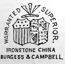 Unknown Toilet Pieces | Burgess & Campbell | Waste or Slop Jar Base and Lid | Mark | 002