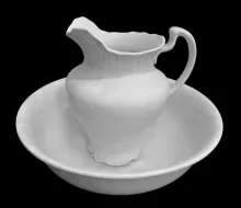 Unknown Toilet Pieces | Charles Meakin | Ewer and Wash Basin | Item | 009