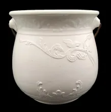 Unknown Toilet Pieces | George Scott | Waste or Slop Jar with Bail Handle | Item | 001