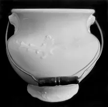 Unknown Toilet Pieces | Knowles, Taylor, & Knowles Co. | Waste or Slop Jar with Bale Handle | Item | 001