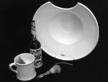 Unknown Toilet Pieces | Unspecified | Divided Mug with Shaving Bowl | Collection | 001