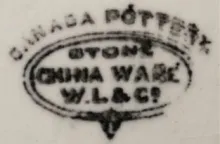 Unknown Toilet Pieces | William Livesley & Co. | Waste or Slop Jar Base | Mark | 002