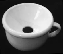 Utilitarian | Anchor Pottery | Hand Held Spittoon | Item | 001