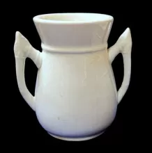 Victor Shape | Homer Laughlin China Co. | Brush Vase One Piece Design | Item | 002