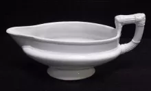 Victor Shape | Homer Laughlin China Co. | Gravy Boat | Item | 001