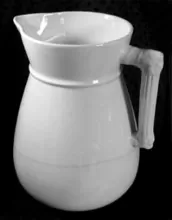Victor Shape | Homer Laughlin China Co. | Table Pitcher | Handle | 004