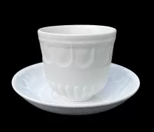 Victory Shape (Laurel Wreath) | Elsmore & Forster | Handleless Cup and Saucer | Item | 002