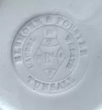 Victory Shape (Laurel Wreath) | Elsmore & Forster | Handleless Cup and Saucer | Mark | 004