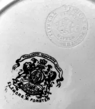 Victory Shape (Laurel Wreath) | Elsmore & Forster | Plate | Mark | 003