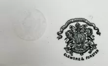 Victory Shape (Laurel Wreath) | Elsmore & Forster | Platter | Mark | 002